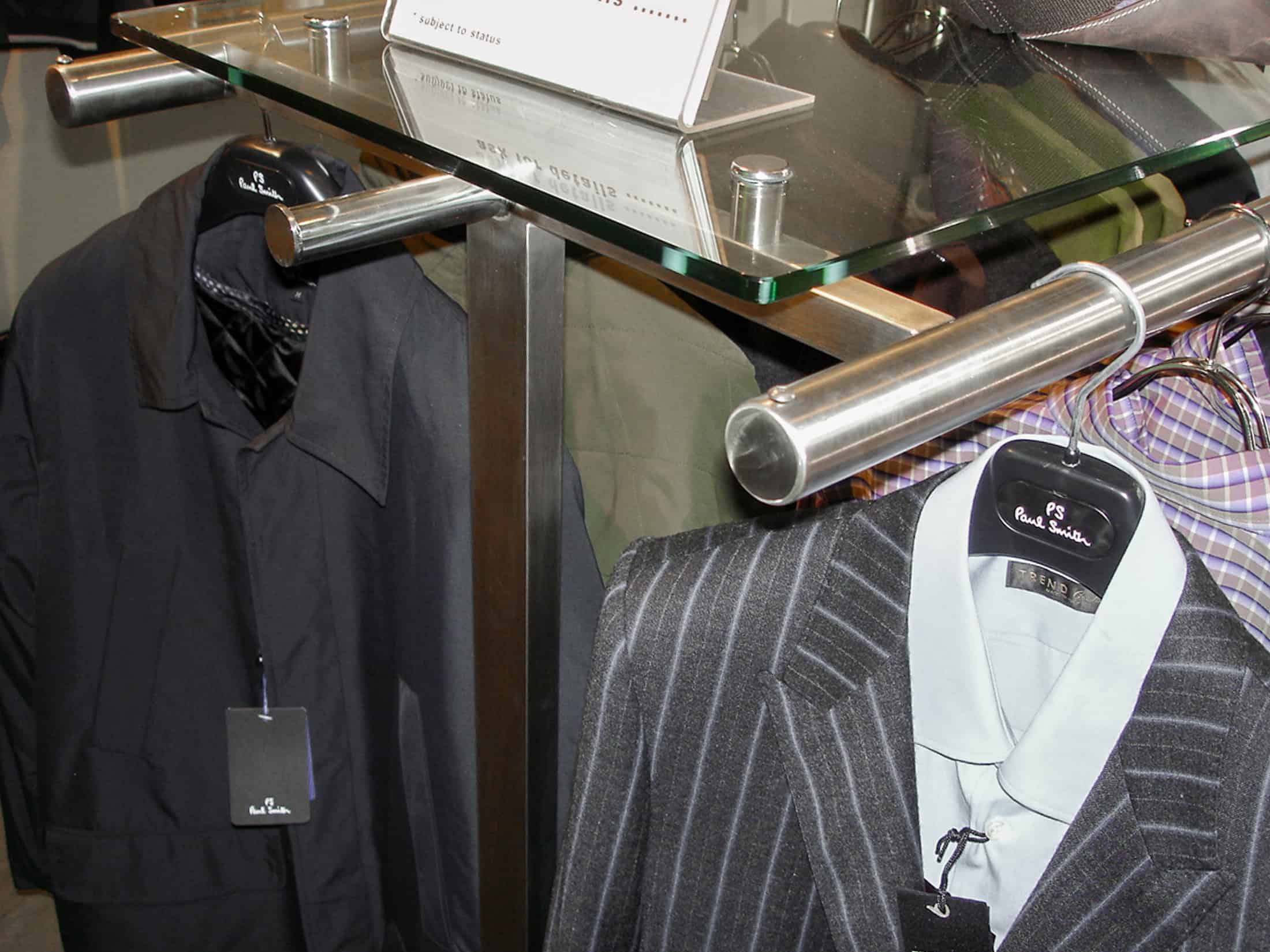 Retail Hanging Unit by Knaresborough Engineering Yorkshire Specialist Sheet Steel Fabrication and Metalworking by Knaresbor