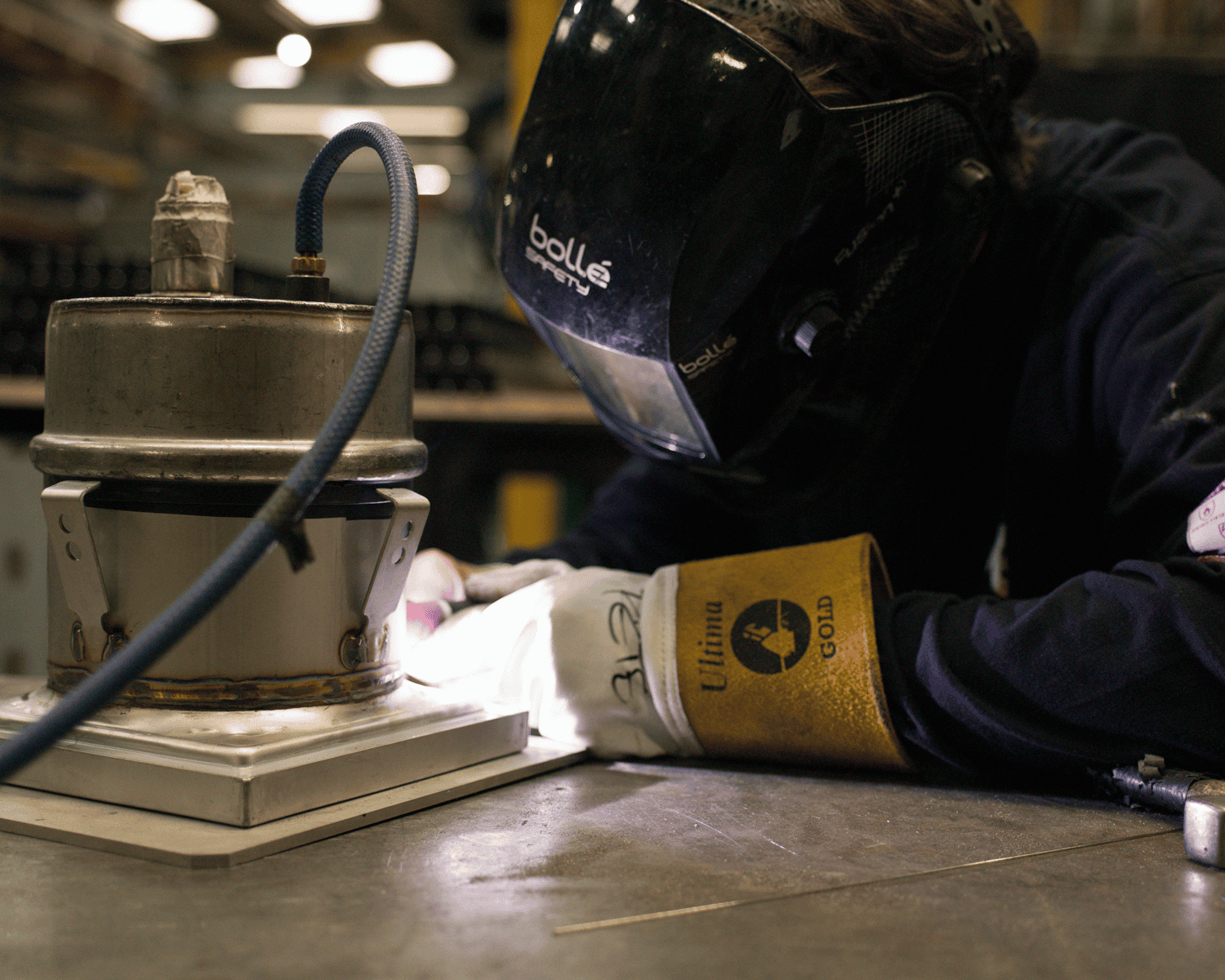 Welding at Knaresborough Engineering Yorkshire