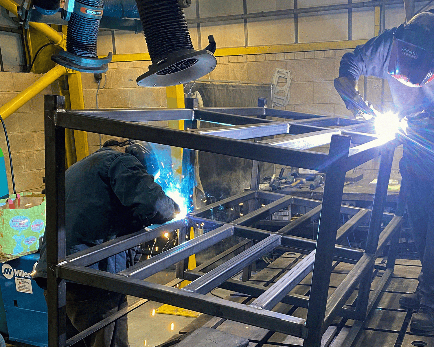 Welding at Knaresborough Engineering Yorkshire